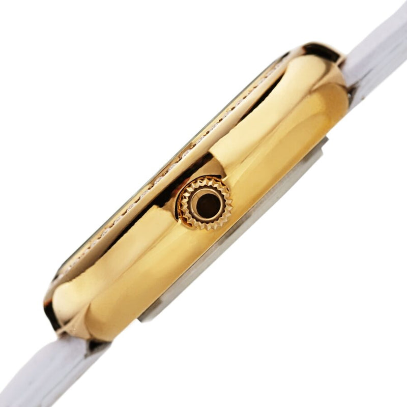 Akribos XXIV Quartz Diamond Gold Dial Ladies Watch #AK1067YG - Watches of America #3