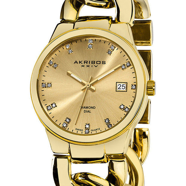 Akribos xxiv outlet swiss quartz