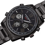 Akribos XXIV Quartz Black Dial Men's Smart Watch #AK1095BK - Watches of America #2
