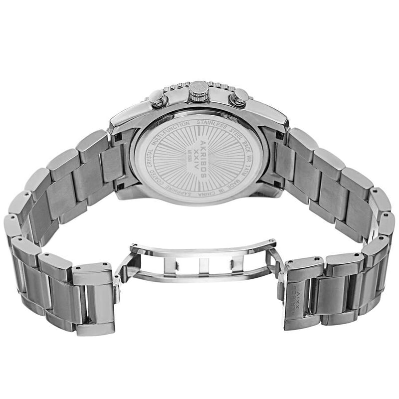 Akribos XXIV Quartz Silver Dial Men's Watch #AK1099SS - Watches of America #4