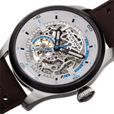 Akribos XXIV Automatic Silver Dial Men's Watch #AK1010SSBR - Watches of America #2