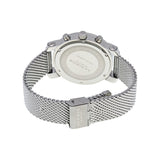 Akribos XXIV White Diamond Pave Dial Stainless Steel Men's Watch #AK713SS - Watches of America #3