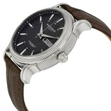 Akribos XXIV Black Dial Brown Leather Men's  Watch #AK726BR - Watches of America #2