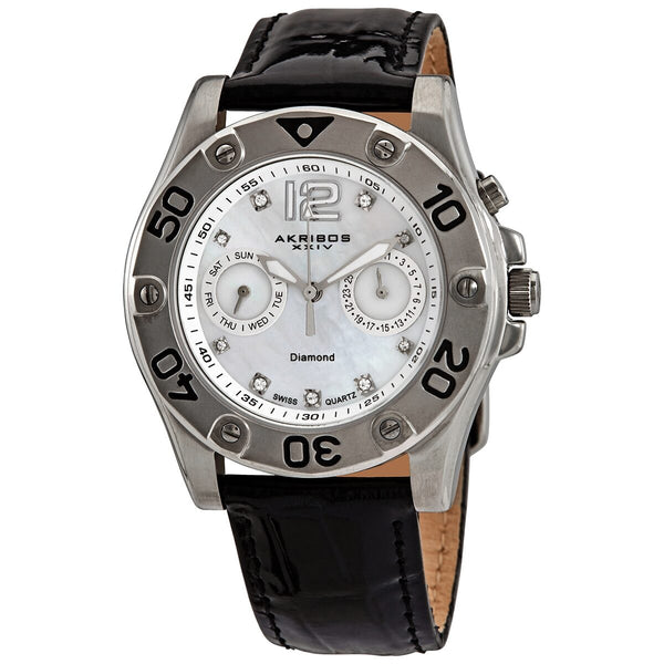 Akribos XXIV Ultimate Ladies Watch #AK483BK - Watches of America