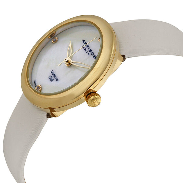 Akribos XXIV Yellow Ladies Watch #AK687YGW - Watches of America #2