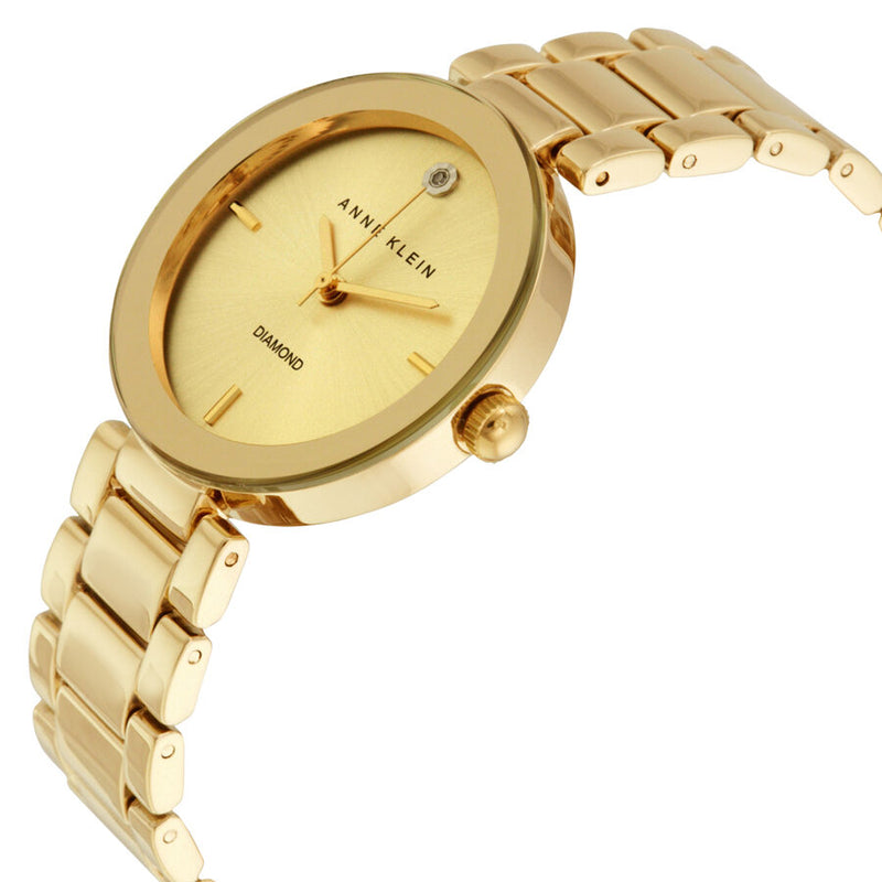 Anne Klein Champagne Dial Ladies Watch #1362CHGB - Watches of America #2