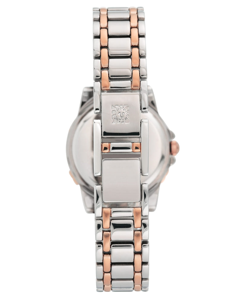 Anne Klein Crystal Grey Dial Two-tone Ladies Watch #AK/3483SVRT - Watches of America #3