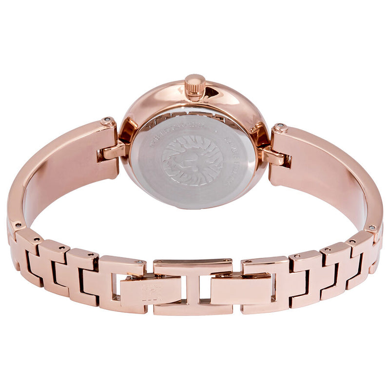 Anne Klein Crystal Rose Dial Rose Gold-tone Ladies Watch #AK/3248RGRG - Watches of America #3