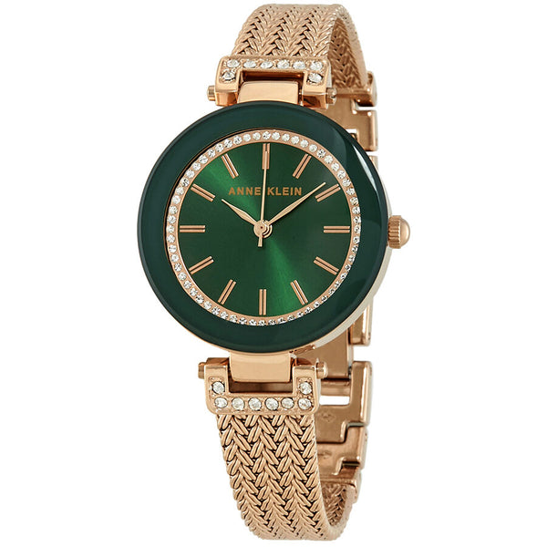 Anne Klein Green Dial Ladies Watch #AK/1906GNRG - Watches of America