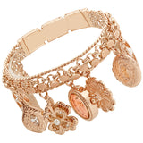 Anne Klein Ladies Charm Bracelet Watch #10-8096RMCH - Watches of America #2