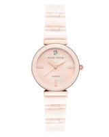 Anne Klein Light Pink Mother of Pearl Dial Ladies Watch #AK/3392LPRG - Watches of America