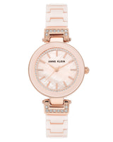 Anne Klein Light Pink Mother of Pearl Dial Ladies Watch #AK/3480RGLP - Watches of America