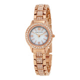 Anne Klein Mother of Pearl Dial Rose Gold-tone Ladies Watch #1492MPRG - Watches of America