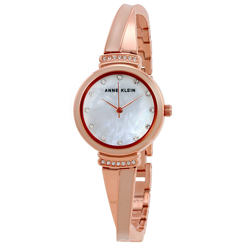 Anne Klein Mother of Pearl Dial Ladies Watch #2216BLRG - Watches of America