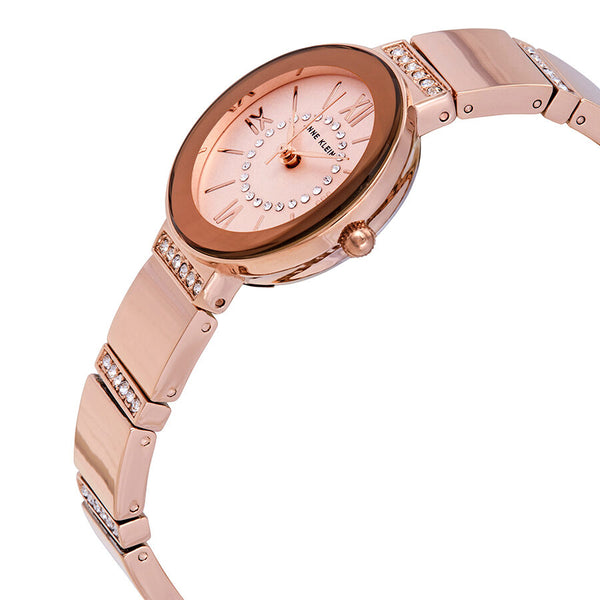 Anne Klein Rose Dial Rose Gold-tone Ladies Watch #AK/3190RGRG - Watches of America #2