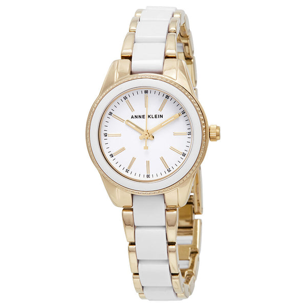 Anne Klein Trend White Dial Ladies Watch #AK/3212WTGB - Watches of America