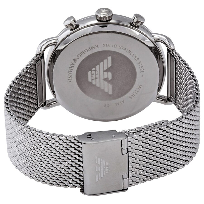 Armani Aviator Chronograph Quartz Black Dial Men's Watch #AR11104 - Watches of America #3