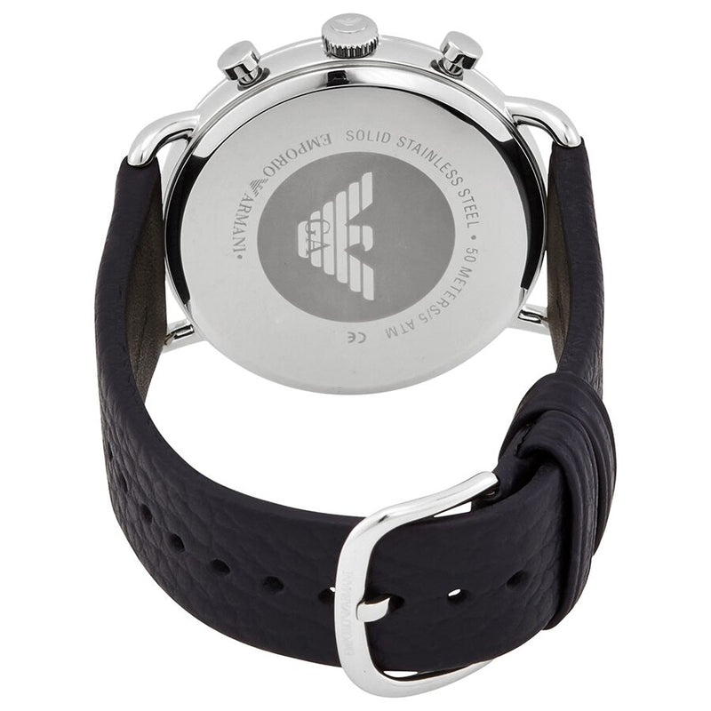 Emporio Armani Aviator Chronograph Quartz Blue Dial Men's Watch #AR11105 - Watches of America #3