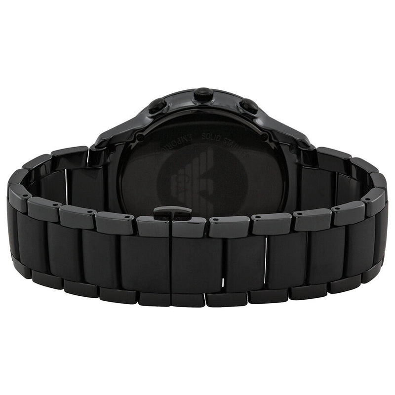Emporio Armani Ceramica Chronograph Black Dial Men's Watch AR1451 - Watches of America #3