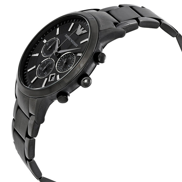 Emporio Armani Classic Chronograph Black Dial Men's Watch #AR2453 - Watches of America #2