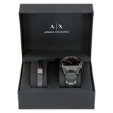 Armani Exchange Active Black Dial Men's Gift Set AX7102 - Watches of America #4