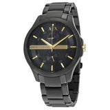 Armani Exchange Black Dial Black PVD Men's Watch AX2121 - Watches of America
