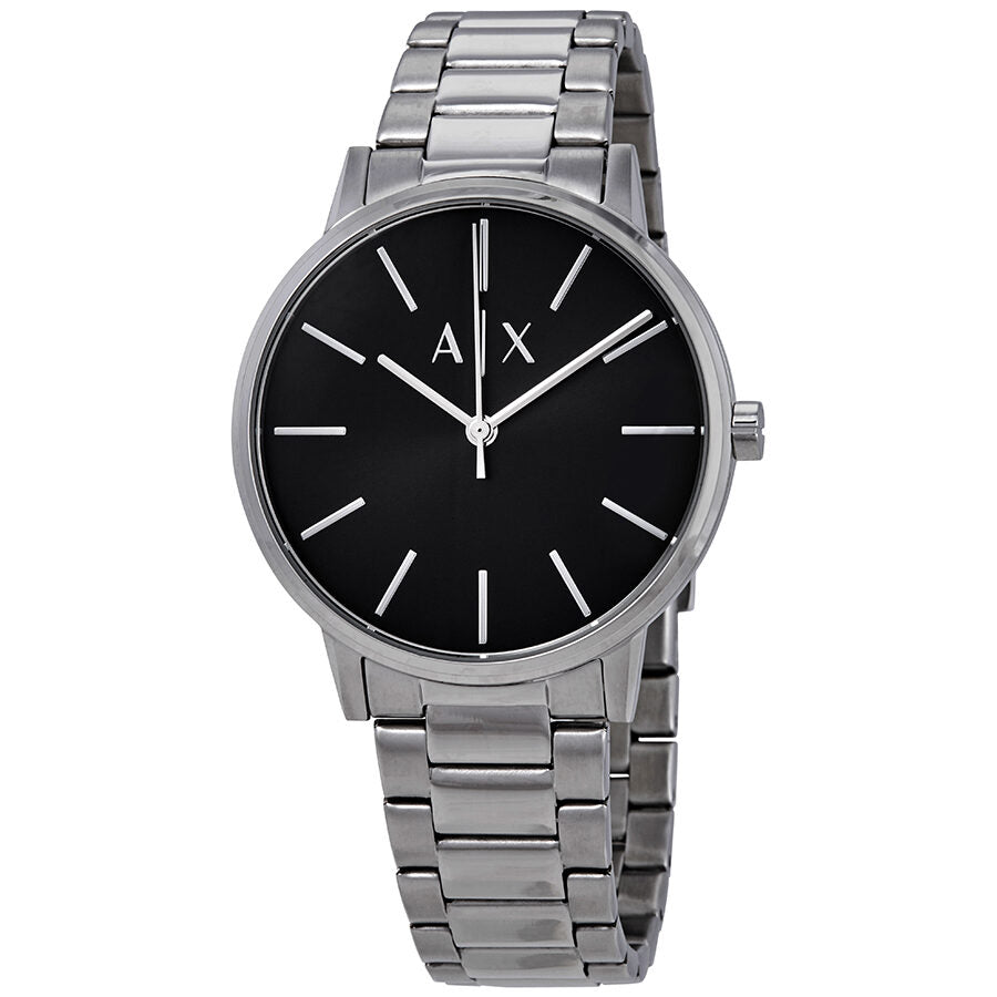 Armani Exchange Cayde Black Dial Men's Watch AX2700 – Watches of