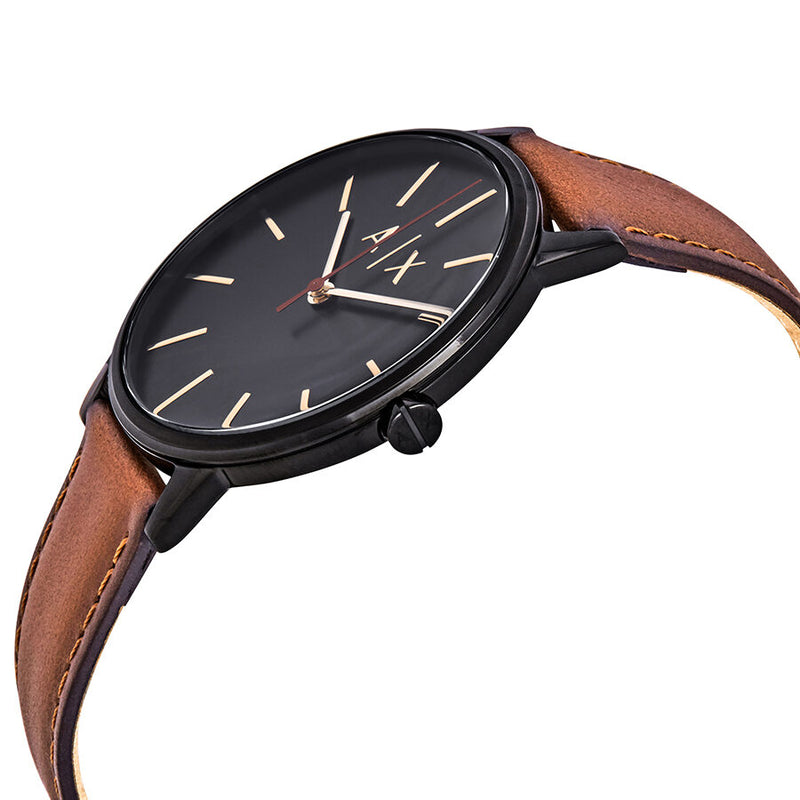 Armani Exchange Cayde Black Dial Men's Watch #AX2706 - Watches of America #2
