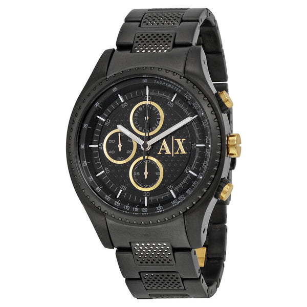 Armani Exchange Chronograph Black Dial Men's Watch AX1604 - Watches of America