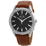 Armani Exchange Fitz Quartz Black Dial Men's Watch #AX2808 - Watches of America