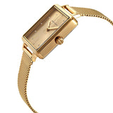 Armani Exchange Lola Quartz Gold Dial Ladies Watch #AX5801 - Watches of America #2