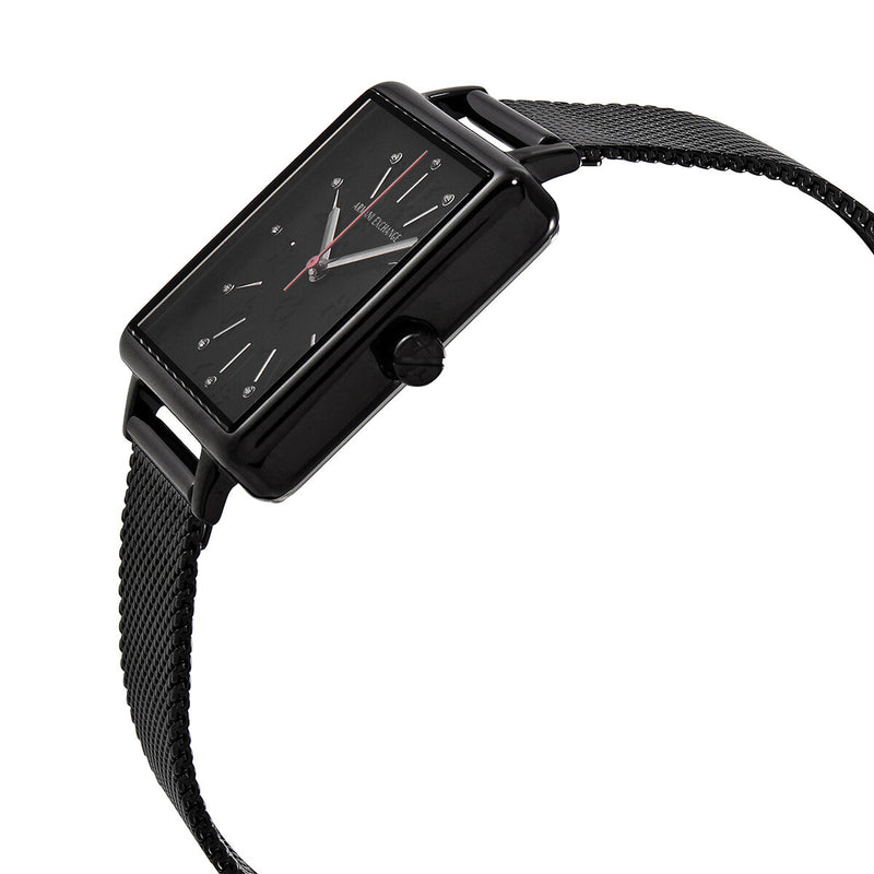 Armani Exchange Quartz Crystal Black Dial Ladies Watch #AX5805 - Watches of America #2
