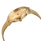 Armani Exchange Quartz Gold Dial Ladies Watch AX5536 - Watches of America #2