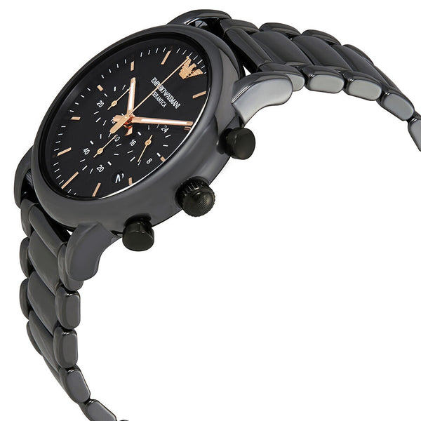 Emporio Armani Luigi Chronograph Black Dial Men's Watch AR1509 - Watches of America #2