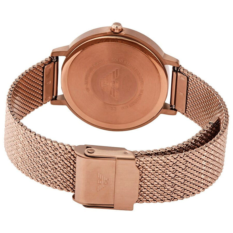 Emporio Armani Quartz Crystal Pink Dial Ladies Watch #AR11129 - Watches of America #3