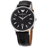 Emporio Armani Renato Quartz Black Dial Men's Watch #AR11186 - Watches of America