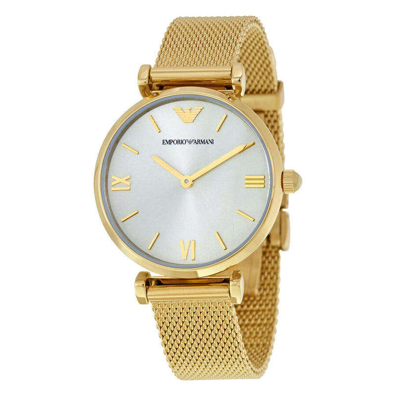 Emporio Armani Retro Gold Ladies Watch AR1957 - Watches of America
