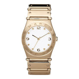 Marc By Marc Jacobs Amy Women's White Dial Gold Watch 39MM MBM8519