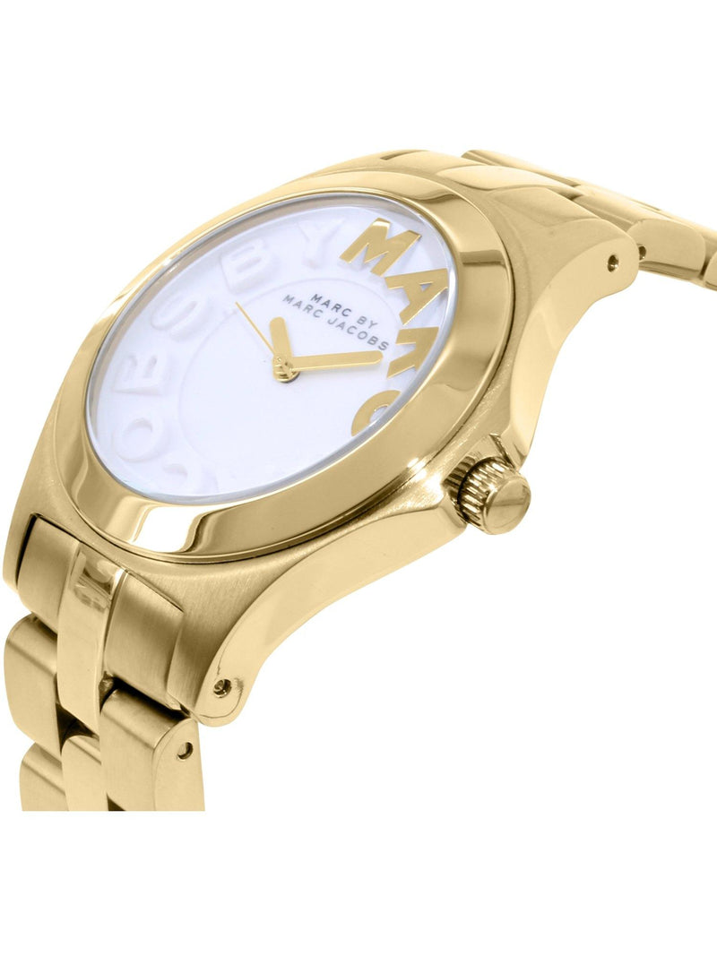 Marc Jacobs Women's 'Rivera' Gold-Tone Stainless Steel Watch MBM3134 - Watches of America #4