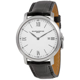 Baume and Mercier Classima Executives White Dial Men's Watch #10097 - Watches of America