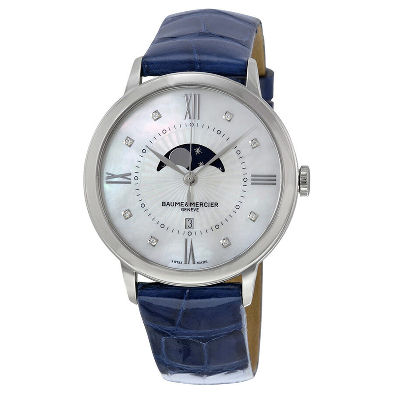 Baume and Mercier Classima Mother of Pearl Dial Ladies Watch #10226 - Watches of America