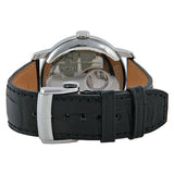 Baume and Mercier Classima Silver Dial Black Leather Men's Watch #10142 - Watches of America #3