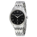 Baume and Mercier Clifton Black Dial Stainless Steel Men's Watch 10100#A10100 - Watches of America