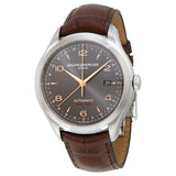 Baume and Mercier Clifton Dual Time Grey Dial Men's Watch 10111#A10111 - Watches of America