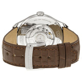 Baume and Mercier Clifton Silver Dial Brown Leather Men's Watch 10149 #A10149 - Watches of America #3