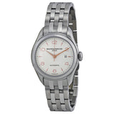Baume and Mercier Clifton Automatic Silver Dial Ladies Watch 10150#A10150 - Watches of America