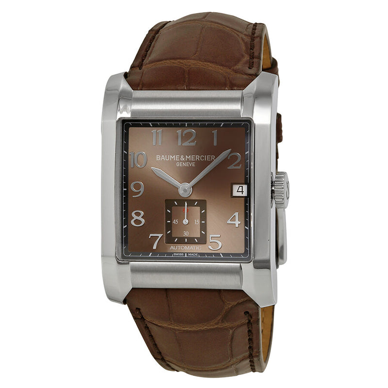 Baume and Mercier Hampton Automatic Brown Dial Men's Watch #10028 - Watches of America