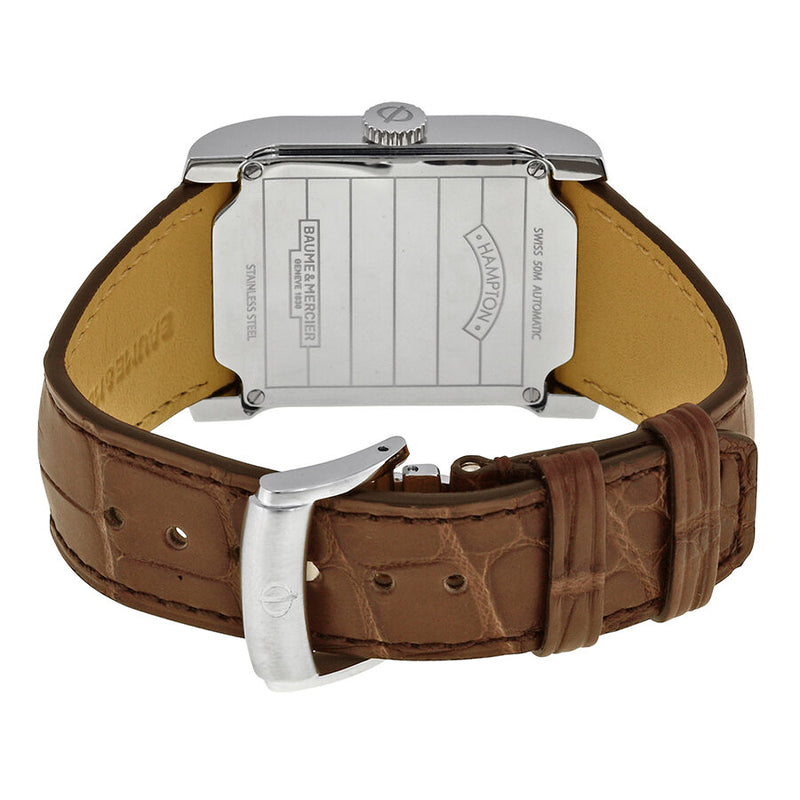 Baume and Mercier Hampton Automatic Brown Dial Men's Watch #10028 - Watches of America #3