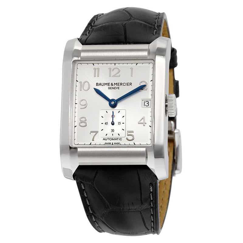 Baume and Mercier Hampton Automatic Silver Dial Men's Watch #10026 - Watches of America