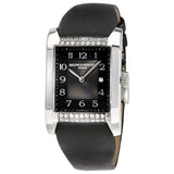 Baume and Mercier Hampton Milleis Black Dial Ladies Watch #10024 - Watches of America